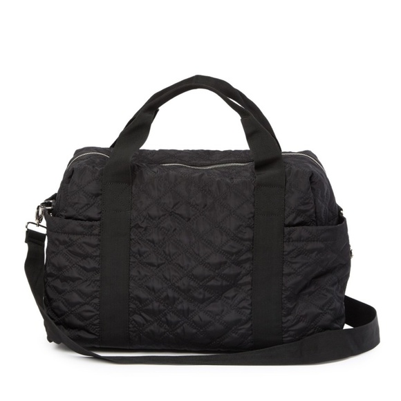 Madden Girl Quilted Weekend Tote / Travel Bag — Like New - Picture 3 of 15